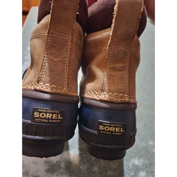 SOREL CHEYANNE brown&blue duck boots z 5 - Picture 4 of 7